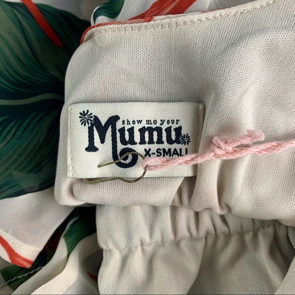 Show Me Your Mumu Caitlin Ruffle Maxi Dress XS - Picture 4 of 7